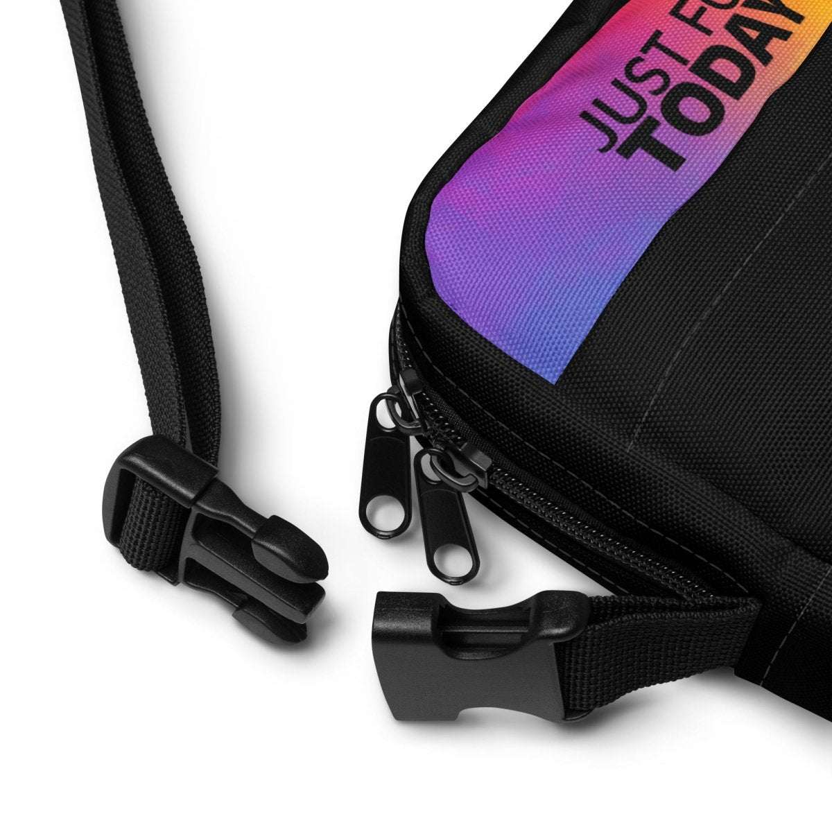 Rainbow Resilience Crossbody Utility Bag - Waterproof & Durable for Hiking, Travel & Everyday Use