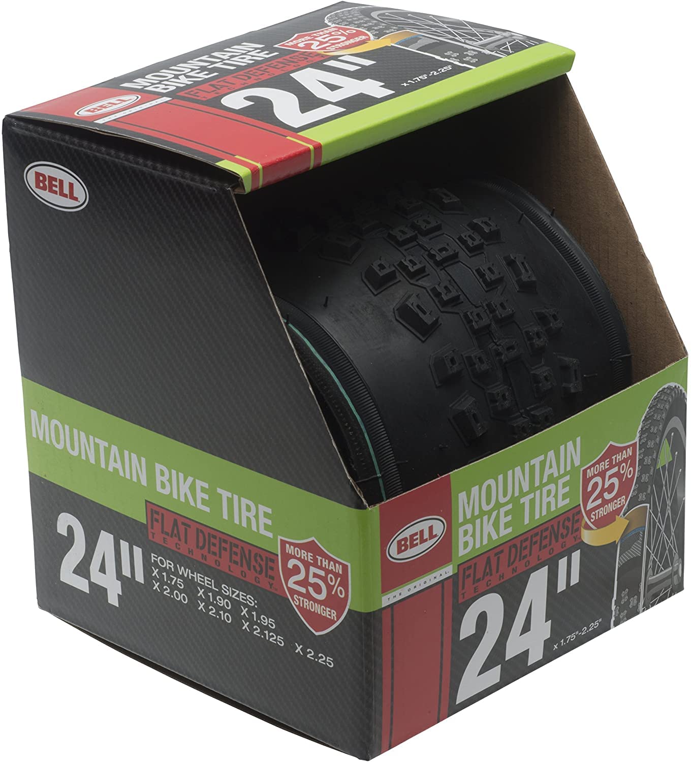 Bell Sports 26 Inch Rubber Bicycle Tire - 1 Pack - Durable All-Terrain Bike Tires for Mountain, Road & Commuter Bikes - Perfect for Trail Riding, Urban Commuting & Daily Cycling