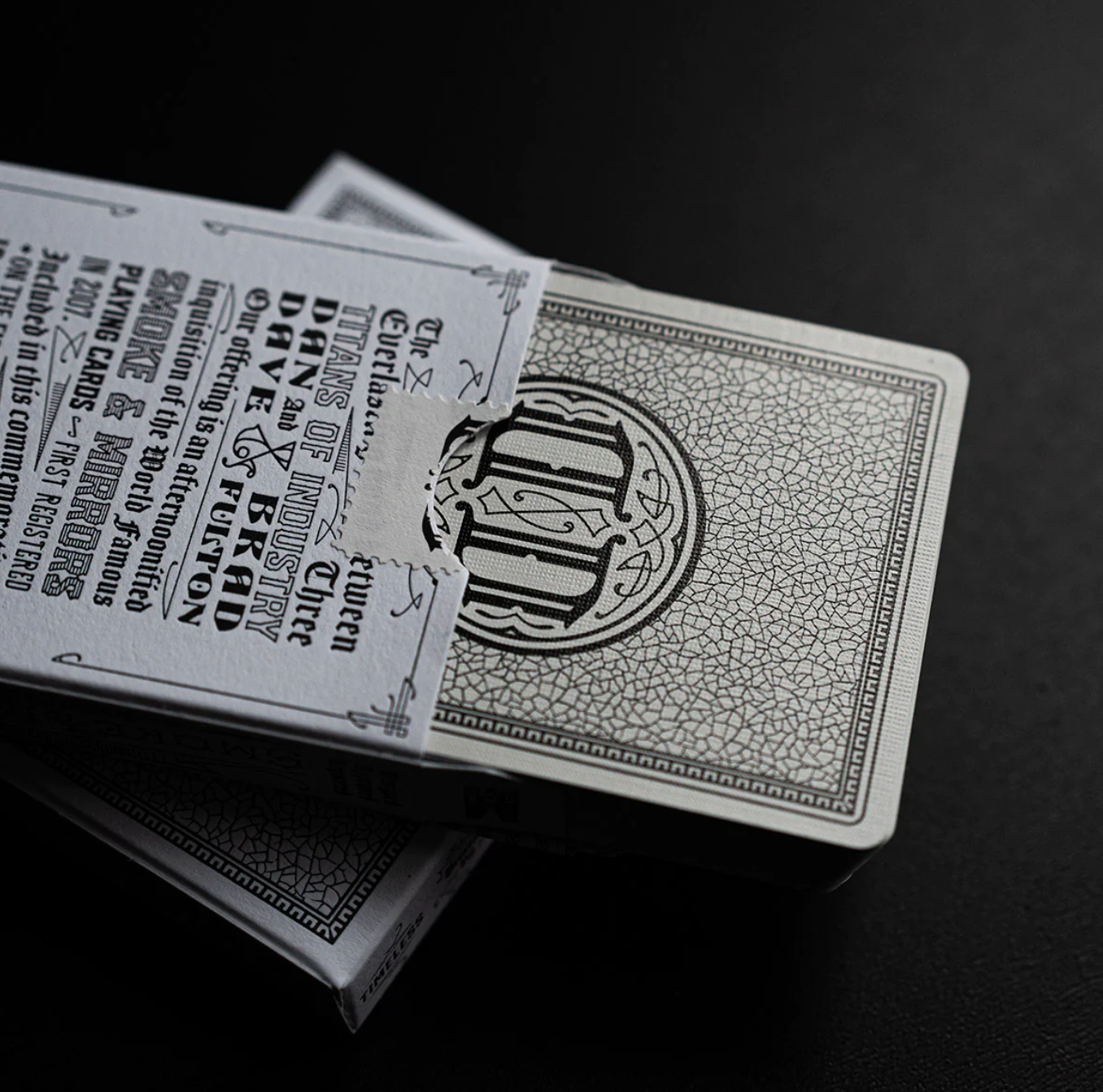 Smoke & Mirrors 15th Anniversary Edition Playing Cards - Premium Collectible Deck for Magic Tricks, Cardistry & Poker Games