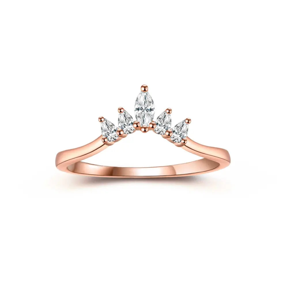 Chloe's Tiara Band - Elegant Rhinestone Headband for Women & Girls - Perfect for Weddings, Parties, and Special Occasions