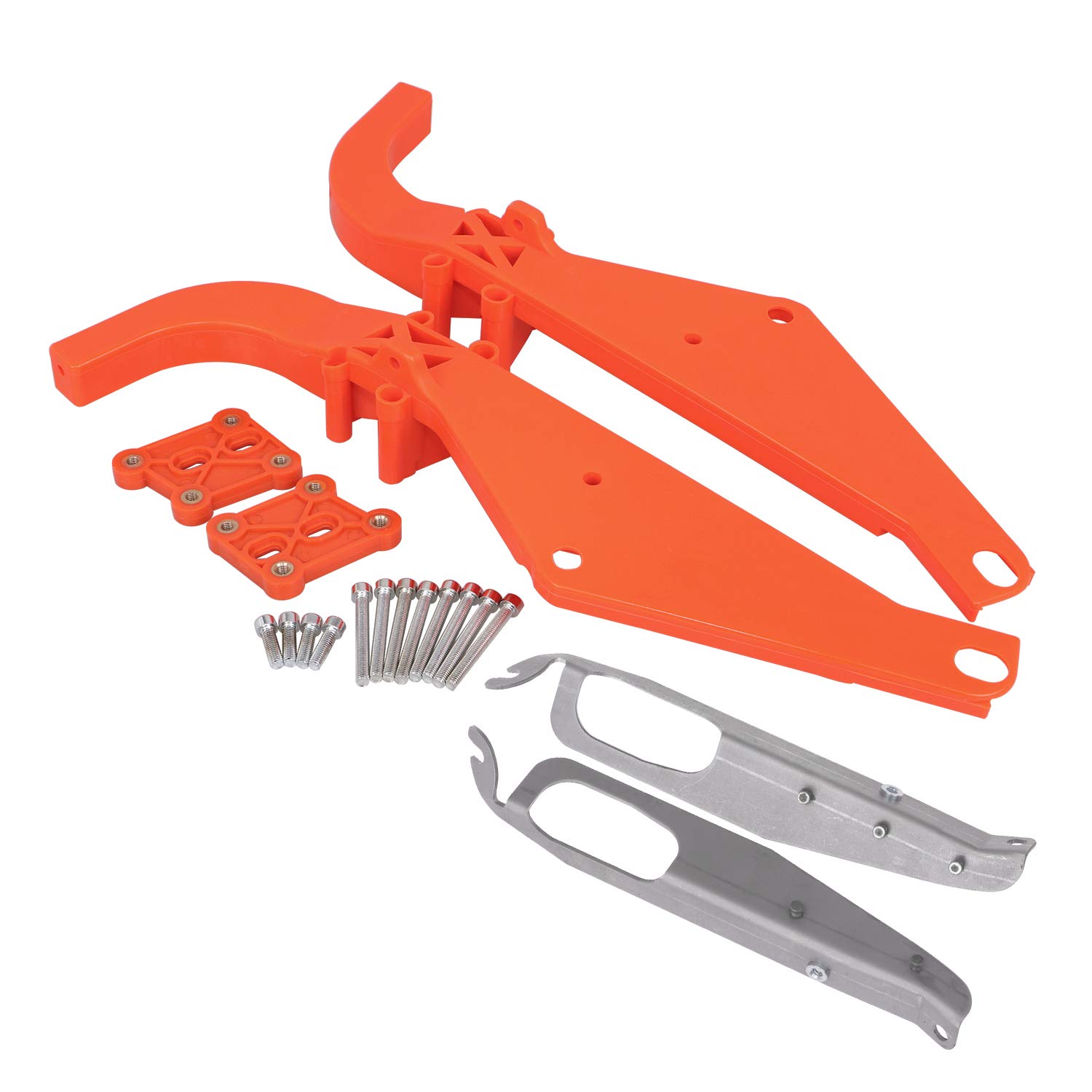 Harley Davidson FLHX FLHT Touring Inner Arm Batwing Fairing Support Brackets Kit (1993-2013) - Compatible with Dresser Models - Enhanced Stability for Long Rides & Highway Cruising