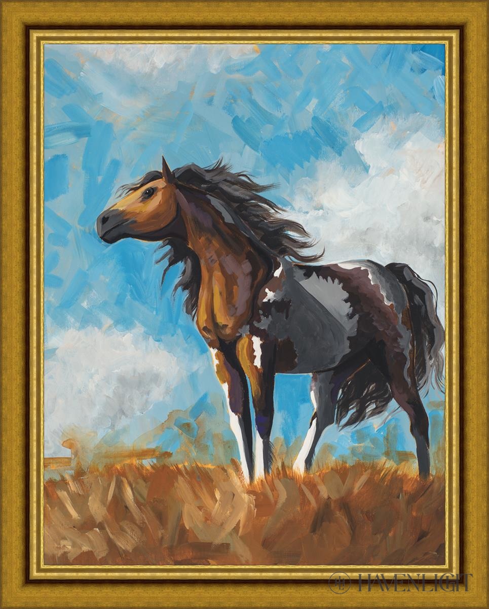 Large Horse Wall Art Decor - Stunning Canvas Painting for Living Room, Bedroom & Office - Perfect Western & Farmhouse Style Home Decor