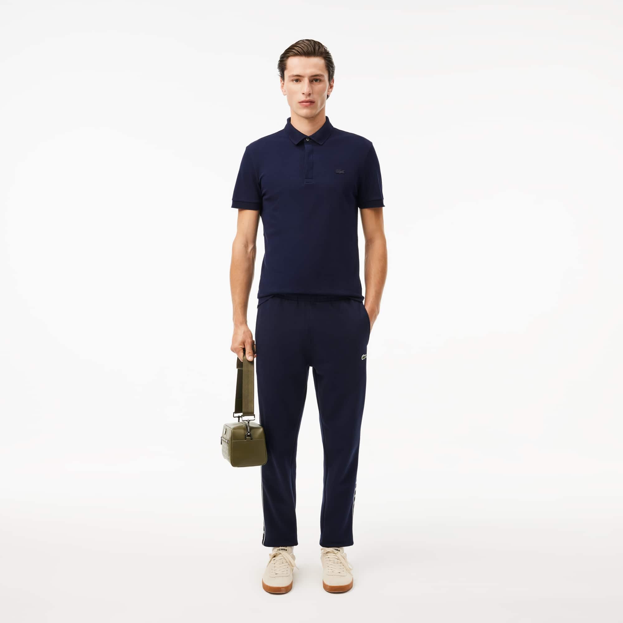Lacoste Men's Classic Paris Polo Shirt - Slim Fit Cotton Short Sleeve Casual Shirt for Golf, Business & Everyday Wear