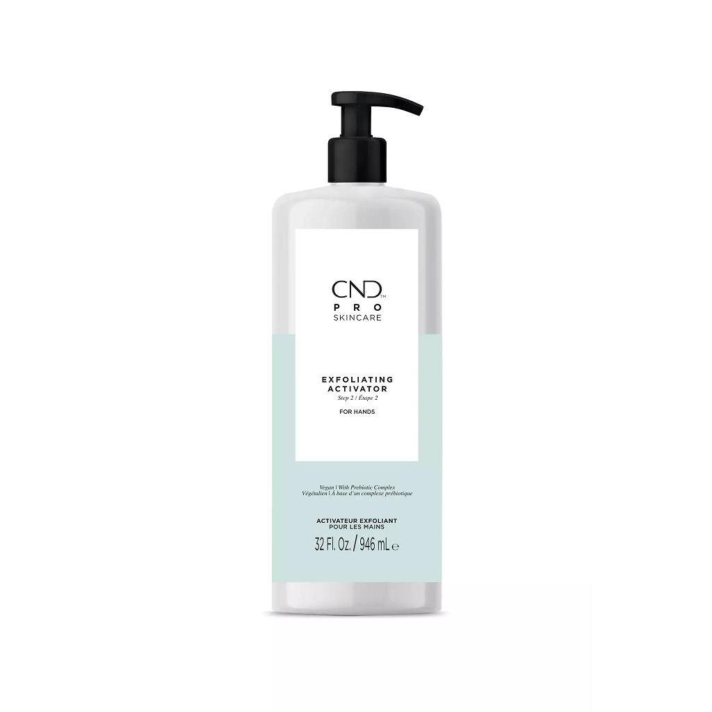 CND Pro Skincare Exfoliating Activator for Hands - 32 fl oz Professional Hand Exfoliator - Moisturizing & Revitalizing Treatment for Dry, Rough Skin - Perfect for Salon & At-Home Hand Care