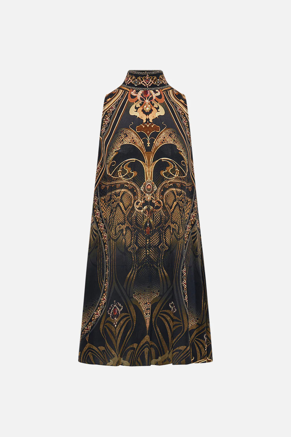 Elegant Back Neck Tie Short Dress - Nouveau Noir Style for Women | Perfect for Cocktail Parties, Date Nights & Summer Outings