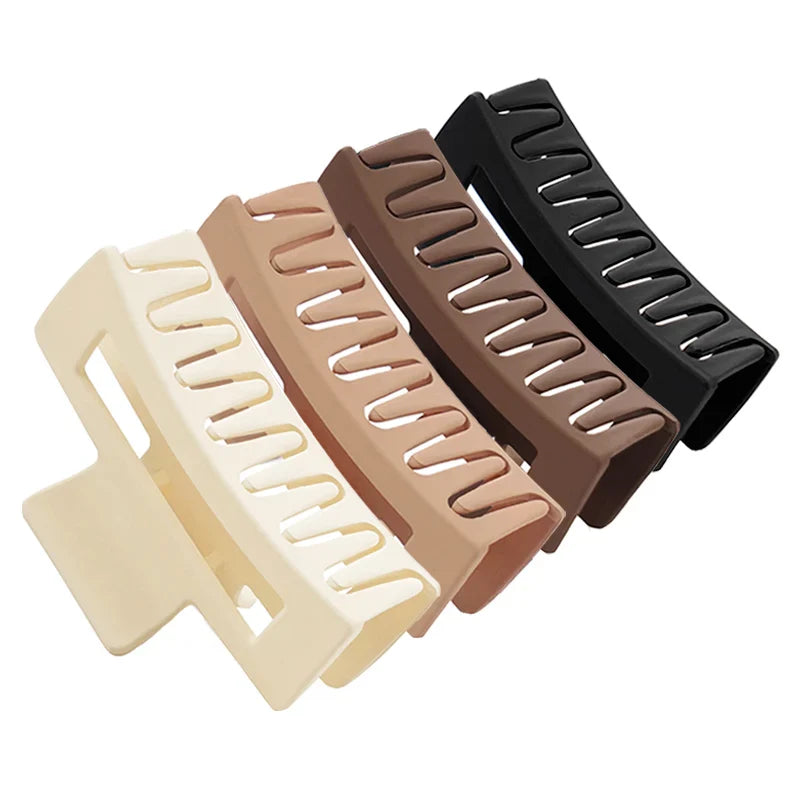 Large Hair Claw Clips for Women - Strong Hold Hair Clips for Thick Hair - Non-Slip Hair Accessories for Ponytail, Bun & Updo Hairstyles
