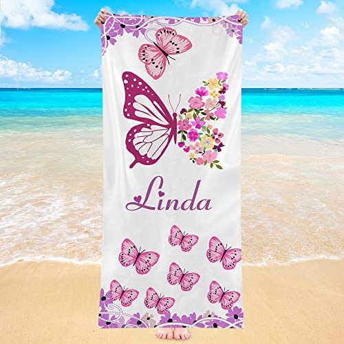 O-butterfly Beach Towel