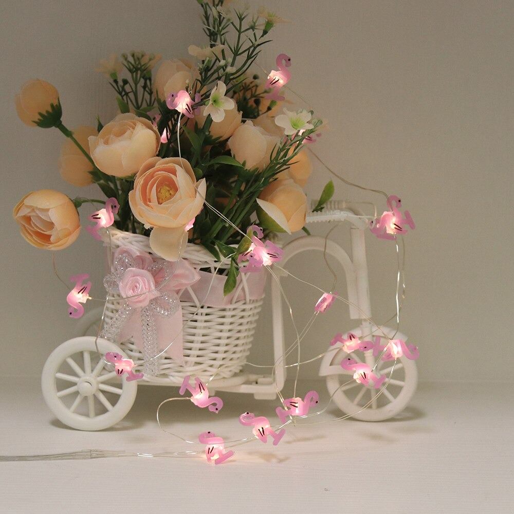 Flamingo Fairy String Lights - 20ft Waterproof LED Outdoor Lights for Patio, Garden, Party & Wedding Decor - Perfect for Backyard, Christmas, and Holiday Lighting