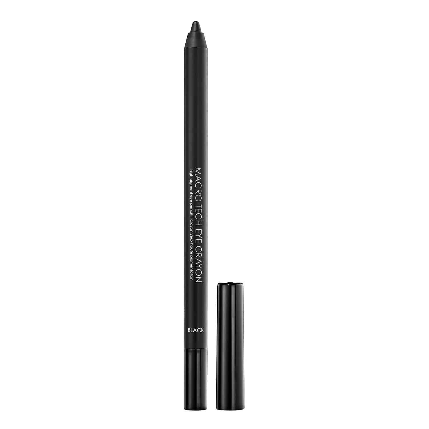 MACRO TECH EYE CRAYON - Long Lasting Eyeliner Pencil for Smokey Eyes & Waterline - Perfect for Everyday Makeup & Professional Looks
