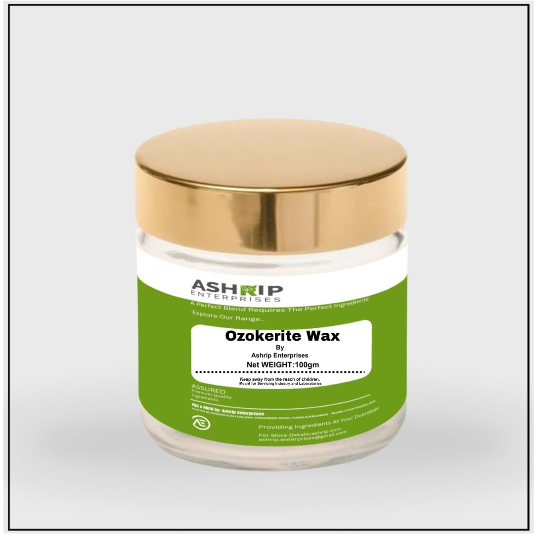Ozokerite Wax 100g for Balms, Creams & Hair Care - DIY Beauty & Cosmetics