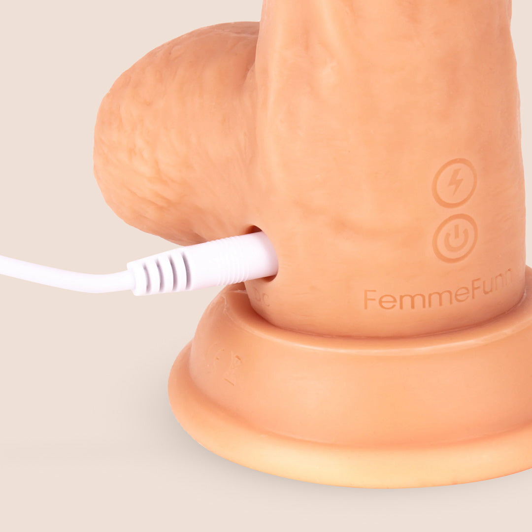 Femme Funn Wireless Turbo Baller - 360° Gyrating Motion & Powerful Vibration for Ultimate Pleasure | Perfect for Couples Play & Solo Sensual Exploration