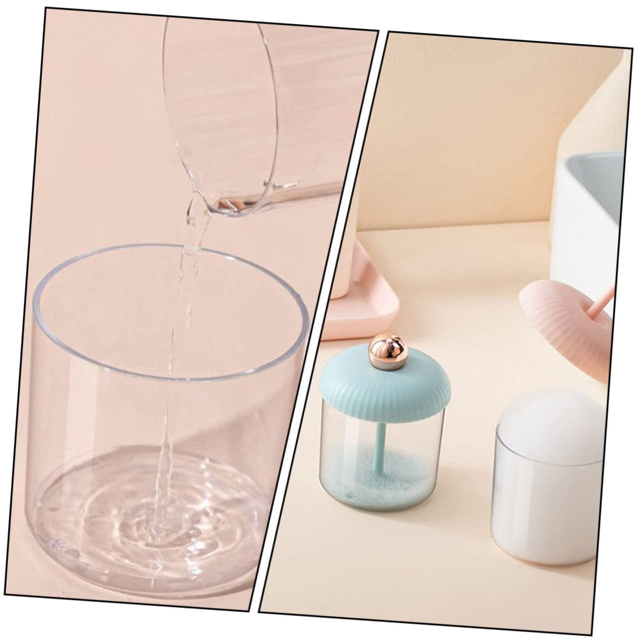 1Pc Portable Facial Bubble Maker Bottle - Micro Bubble Face Cleanser for Deep Pore Cleansing & Skin Hydration | Perfect for Spa, Home Facial & Skincare Routine