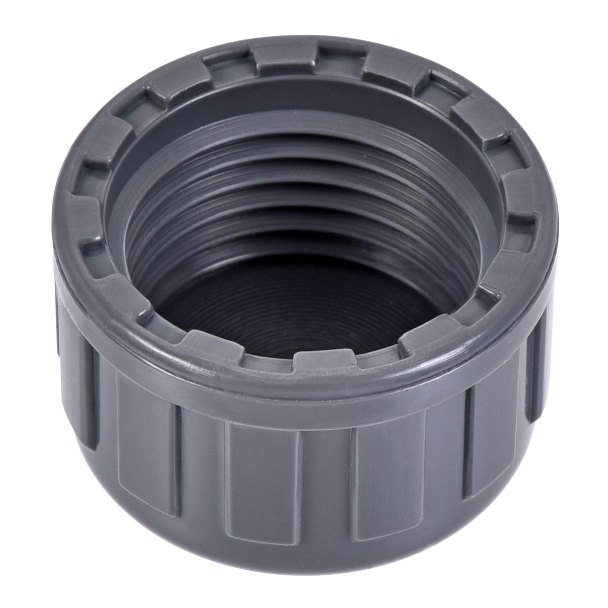 uxcell 1/2PT PVC Pipe Fitting Cap - 20Pcs Gray Female Thread Hose Connector for Garden, Outdoor Water Pipes & Irrigation Systems - Perfect for DIY Plumbing, Sprinkler Systems & Water Line Protection