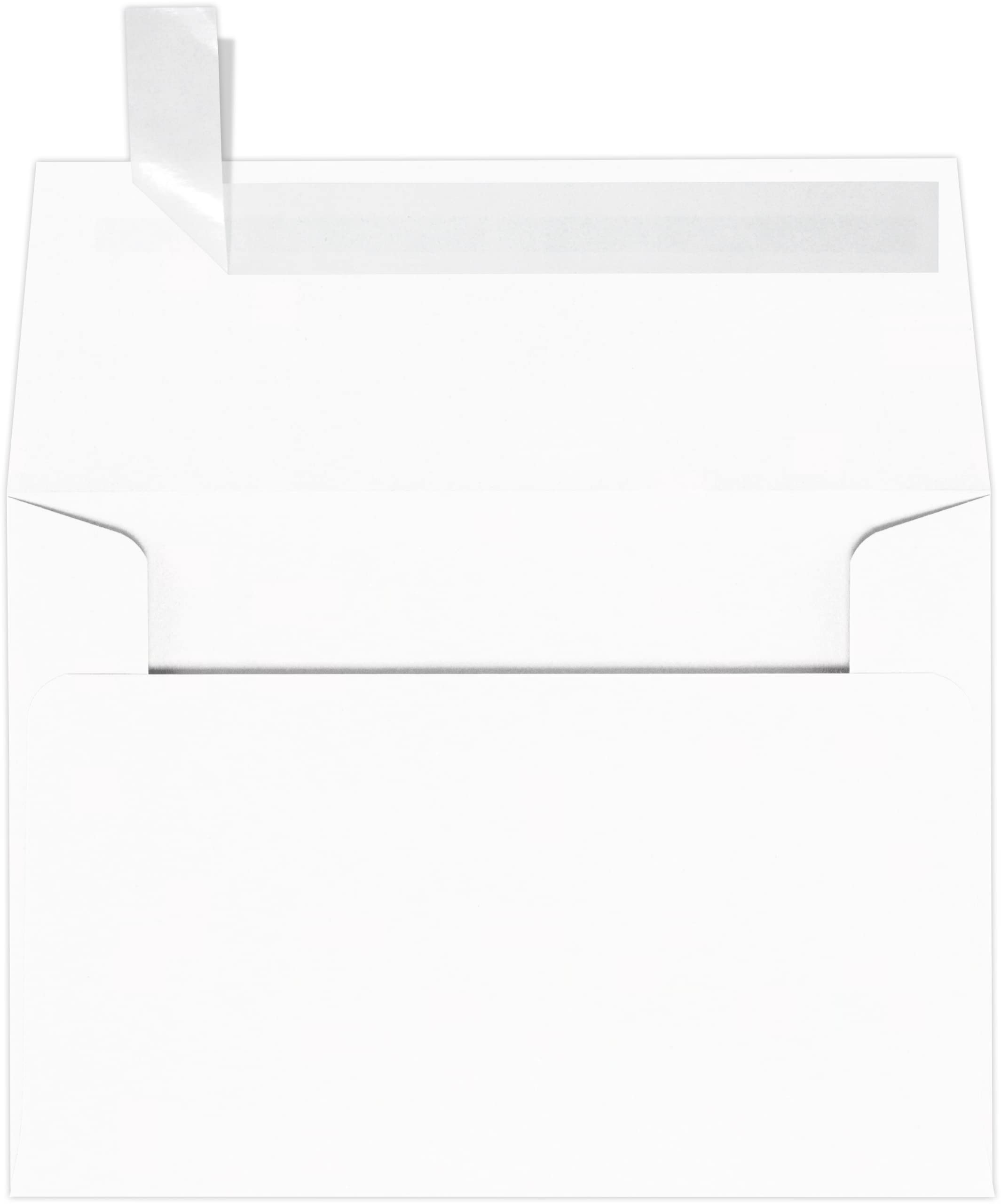 Premium LUXPaper A1 Invitation Envelopes - 80 lb Brilliant White 100% Cotton, 3 5/8