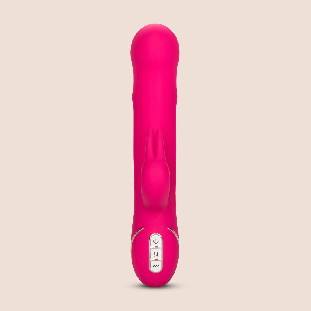 Jack Rabbit Signature Silicone Beaded Rabbit Vibrator - Powerful Vibrations & Rolling Beads for Intense Stimulation | Perfect for Couples Play & Solo Pleasure