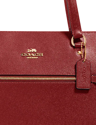 Coach Gallery Tote Bag - Premium Leather Handbag for Women - Stylish Work Tote & Everyday Shoulder Bag - Perfect for Office, Travel & Shopping