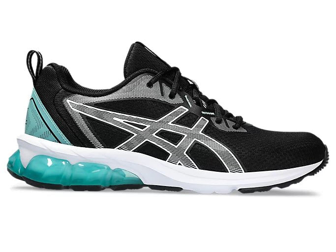 ASICS Women's GEL-QUANTUM 90 IV Running Shoes - Black/Mint - Lightweight Cushioned Sneakers for Women - Perfect for Jogging, Gym Workouts & Everyday Wear
