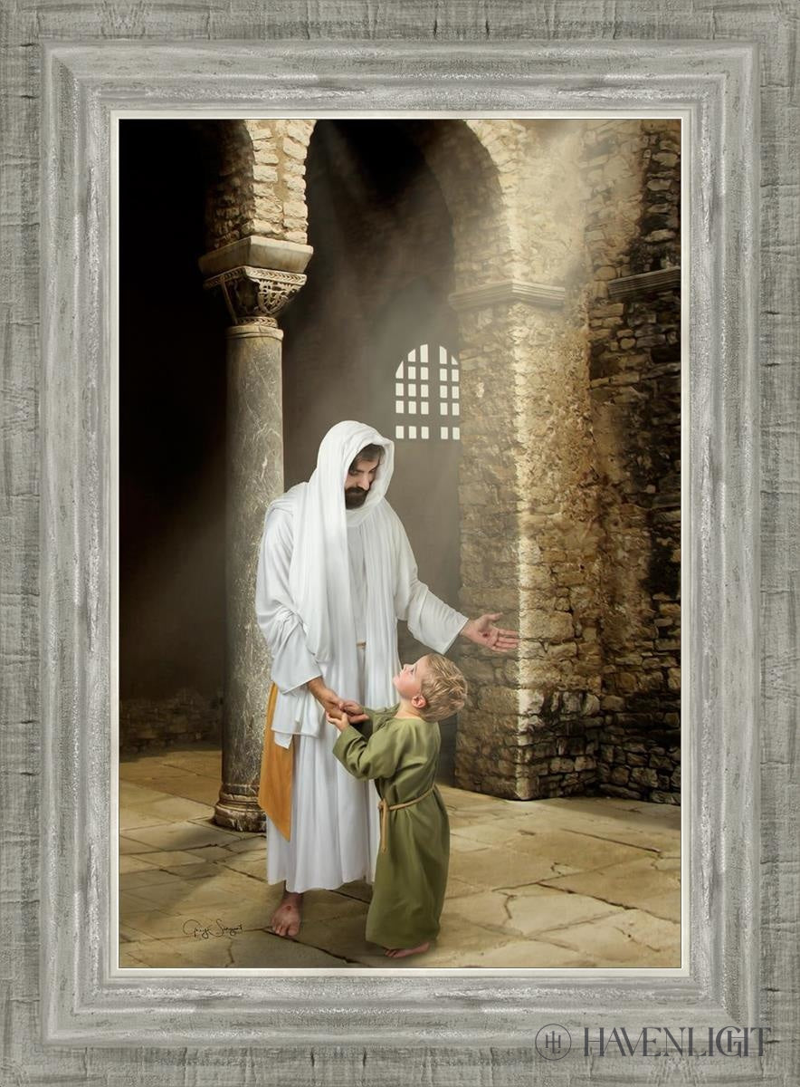 Feeling My Savior's Love - Inspirational Christian Wall Art Decor for Home, Church & Office - Perfect for Religious Gifts & Spiritual Encouragement