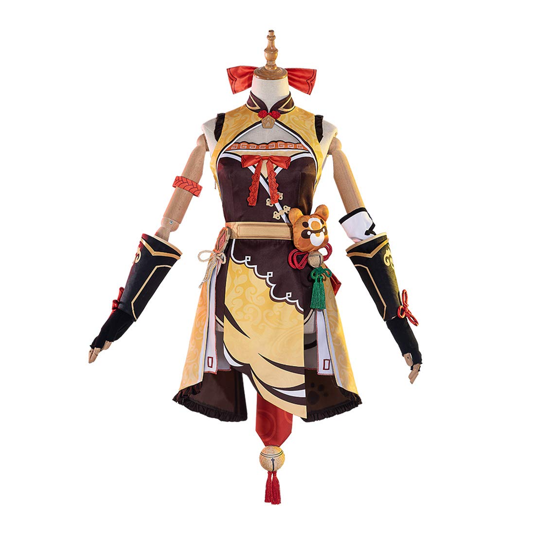 Genshin Impact Xiangling Cosplay Costume - Anime Game Character Halloween Costume for Adults & Teens | Perfect for Cosplay Events, Halloween Parties & Conventions