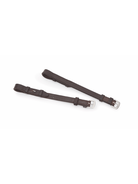 Shires Horse Cheekpieces - Durable Leather Equestrian Bridle Accessories for Training & Riding | Perfect for Dressage, Jumping & Trail Riding