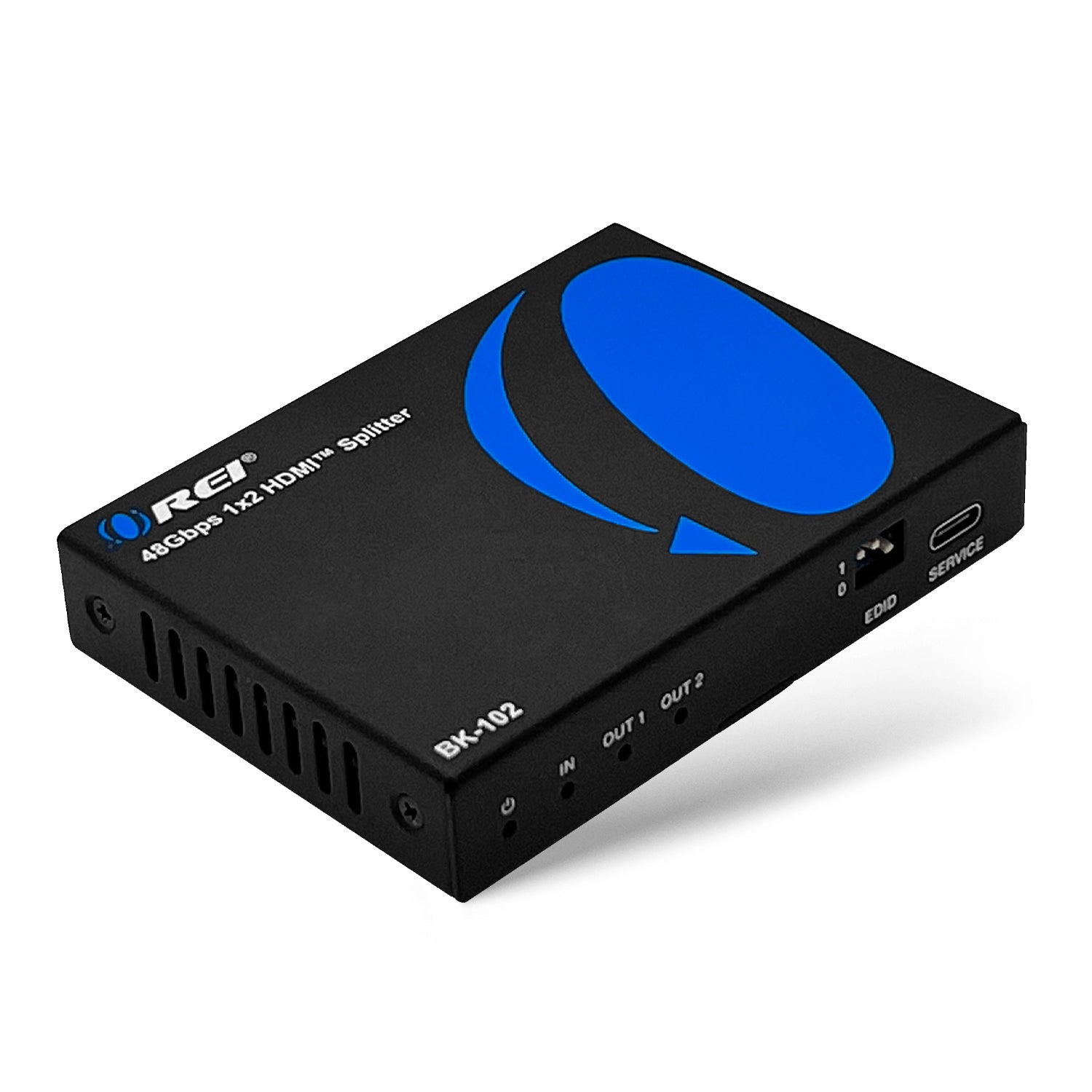 8K HDMI Splitter 1x2 - Ultra HD 4K 60Hz 1 Input 2 Output with EDID - Perfect for Home Theater & Multi-Screen Gaming Setup