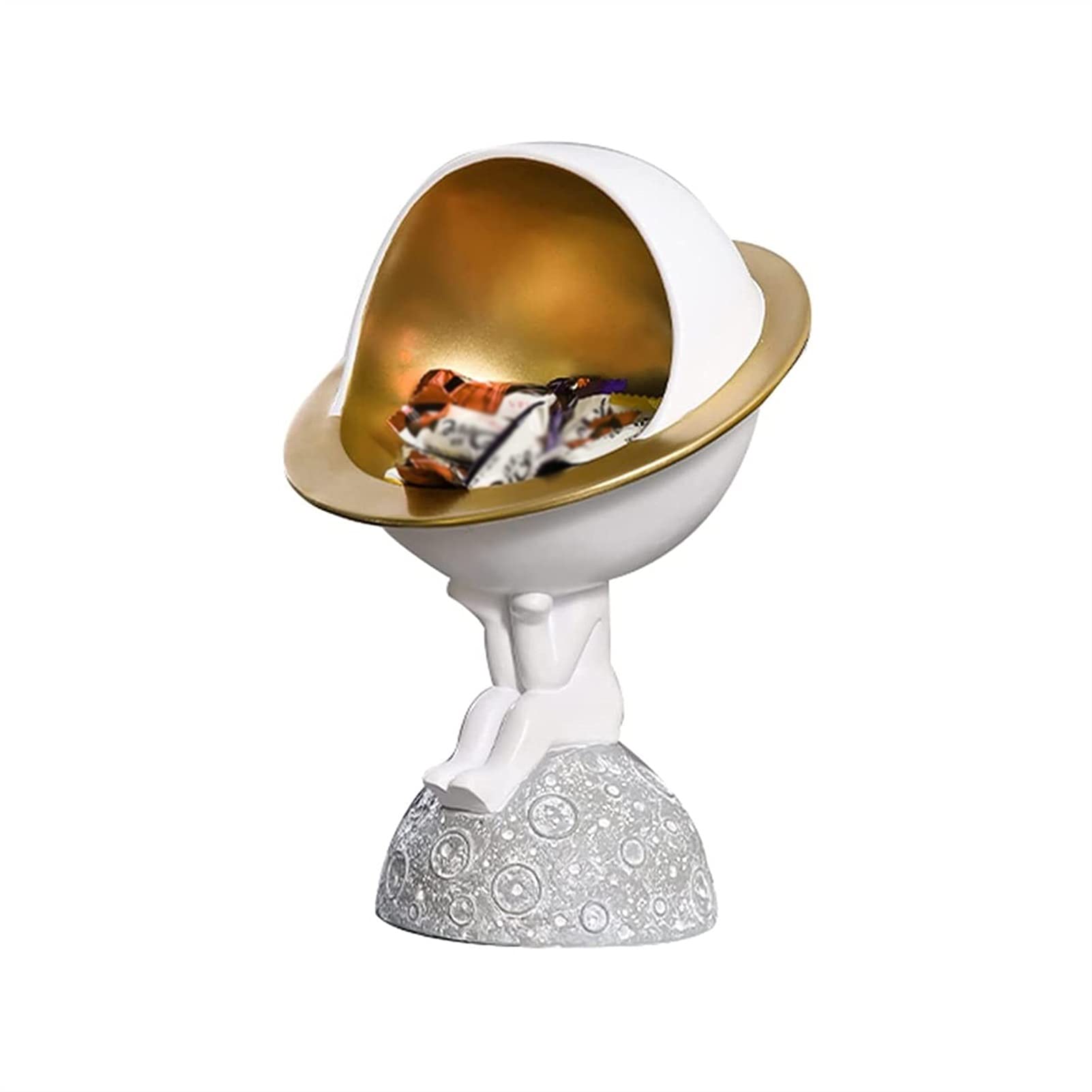 MYT MEIYITIAN Astronaut Key & Candy Bowl - Creative Porch Key Storage, Living Room Coffee Table Decor, Desktop Decoration for Home & Office Use | Perfect for Keys, Jewelry, Coins, and Snacks