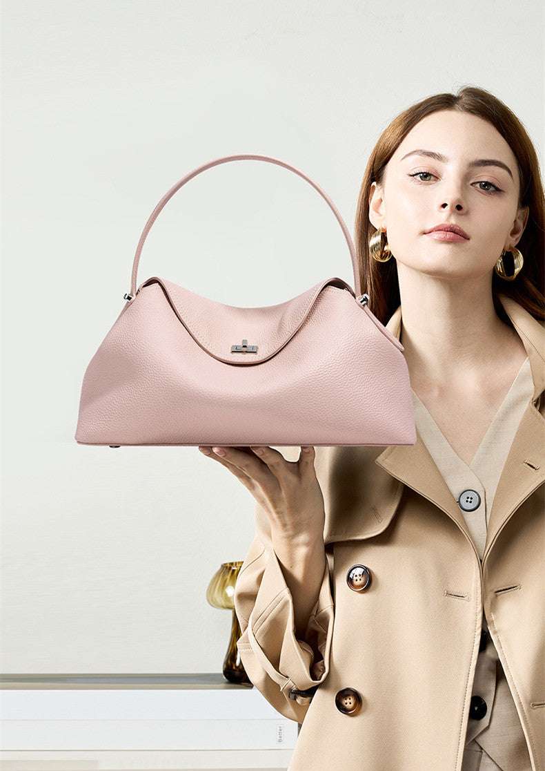 Stylish Multi-Way Genuine Leather Handbag for Women - Crossbody, Shoulder Bag & Tote - Perfect for Work, Travel & Everyday Use