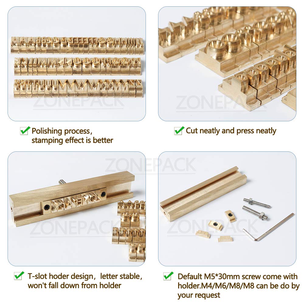 Premium Copper Brass Stamping Molds - 184-Piece Flexible Letter, Number & Symbol Set (F Font) for CNC Engraving & Hot Foil Stamping Machines | Perfect for DIY Crafts, Leather Branding, and Metal Engraving Projects