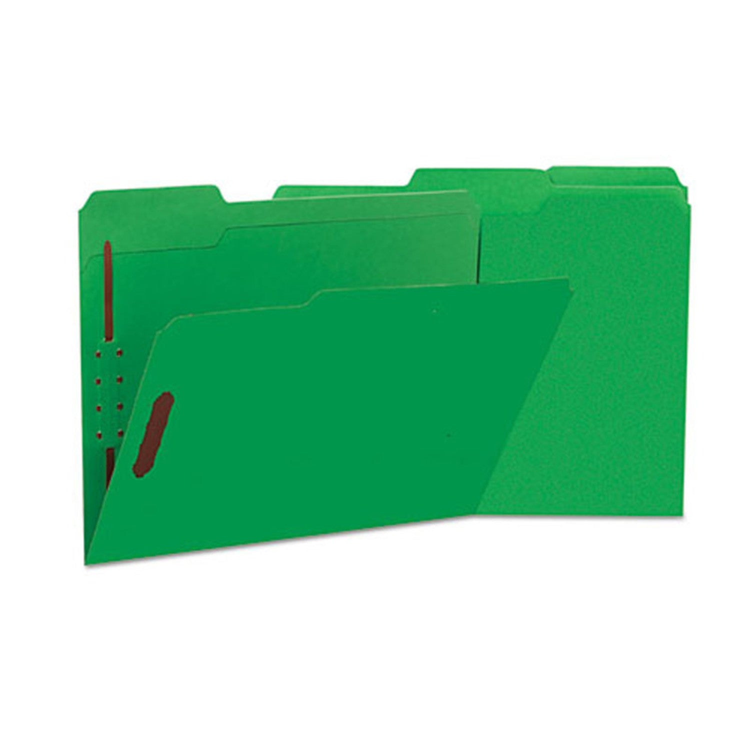 Reinforced Top Tab File Folders with Fastener - 3rd Cut, 50-Pack | Heavy Duty Document Organizer for Office, School & Home Filing Systems