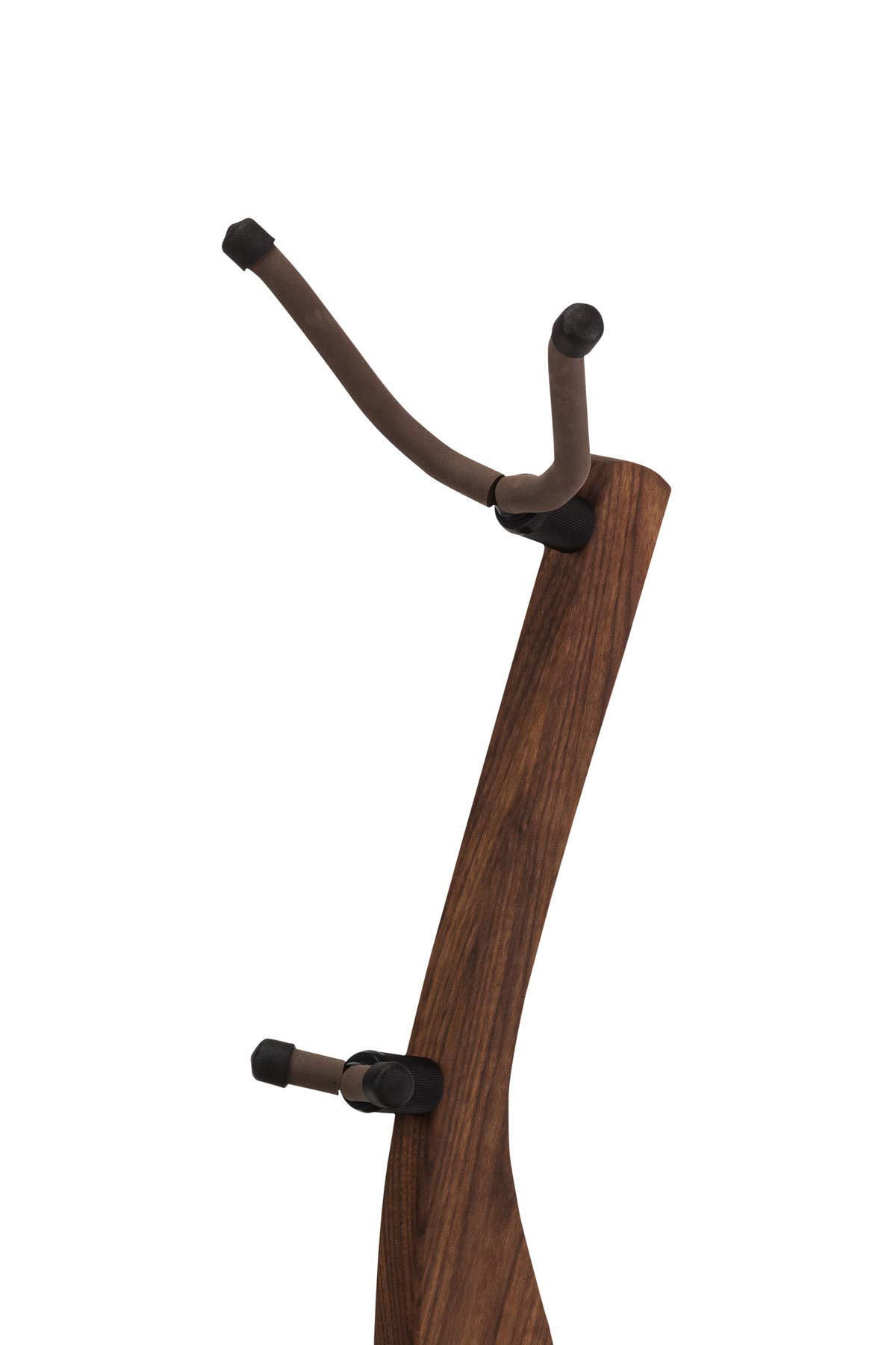 Premium Handcrafted Solid Walnut Wood Saxophone Stand - USA Made Zither Floor Stand for Professional Musicians | Perfect for Home Studios, Live Performances & Music Classrooms