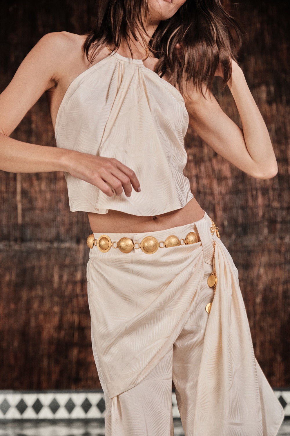 Premium Golden Groove Belt for Men - Stylish & Durable Leather Waistband - Perfect for Business, Casual & Formal Wear