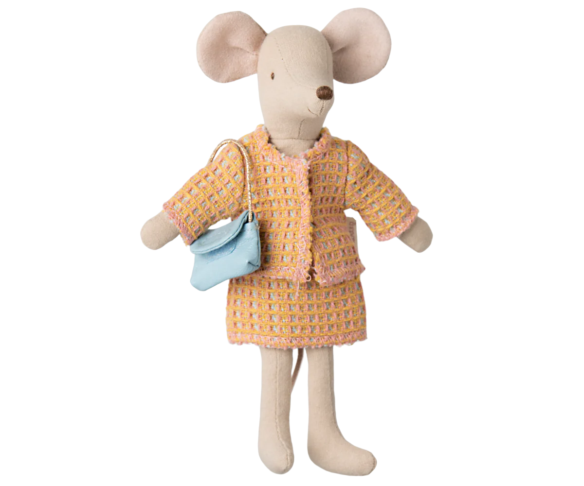 Maileg Mum Mouse Suit - Adorable Mouse Costume for Kids & Dolls | Perfect for Dress-Up, Pretend Play & Themed Parties