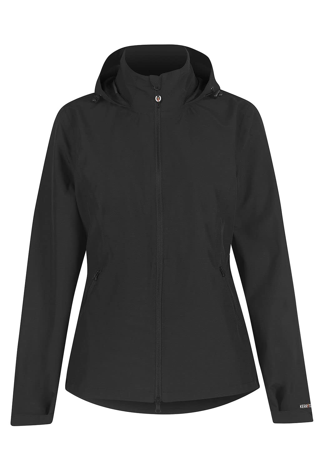 Kerrits Women's Waterproof Equestrian Rain Jacket - Seam Sealed Horse Riding Coat with Hood for All-Weather Protection | Perfect for Horseback Riding, Training & Outdoor Activities