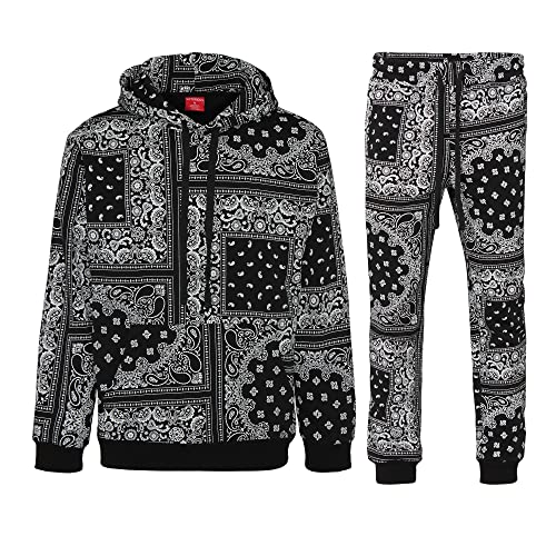 Bandana Paisley Black