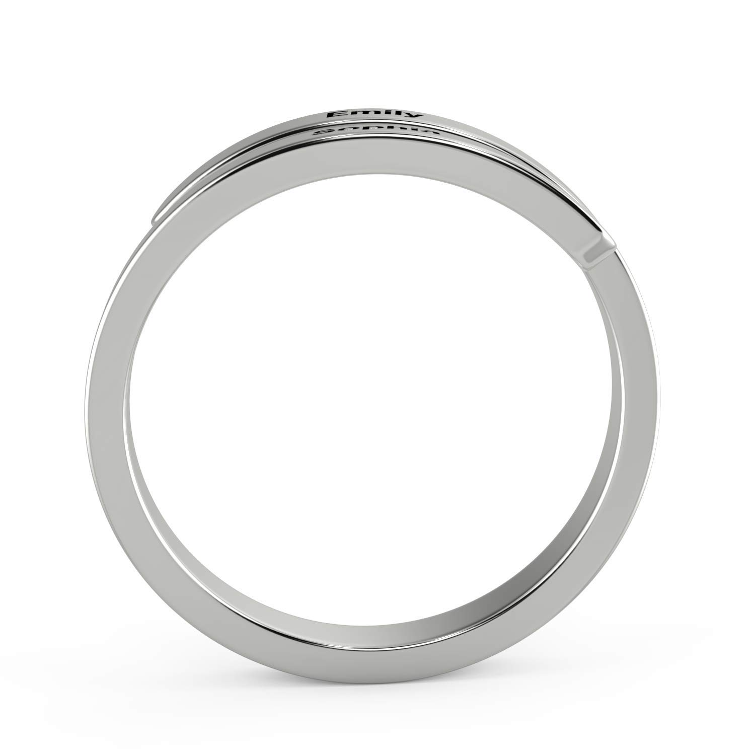 Personalized Adjustable Name Rings for Women - Free Engraved BFF Jewelry Gift Set (2 Names) | Best Friend Spiral Rings for Anniversary, Birthday & Special Occasions