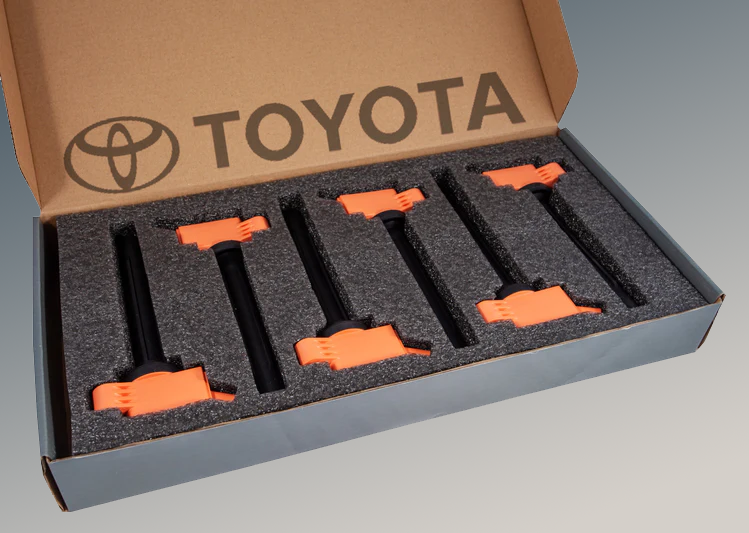 High Performance Toyota/Lexus V6 Ignition Coil Packs - Compatible with Camry, Highlander, RX350 - Improves Engine Power & Fuel Efficiency for Smooth Driving
