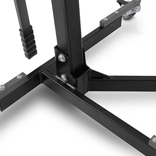 Kawasaki Ninja 650 (2017-2024) Motorcycle Center Paddock Stand CS Power Evo - Universal Grey Bike Lift for Easy Maintenance & Storage | Perfect for Garage, Workshop & Track Day Use