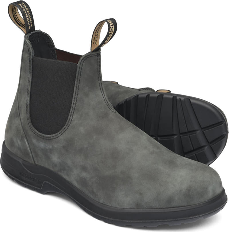 2055 Unisex All Terrain Rustic Black Boots - Durable Outdoor Hiking & Work Boots for Men & Women | Waterproof & Comfortable for Camping, Hunting & Construction Work