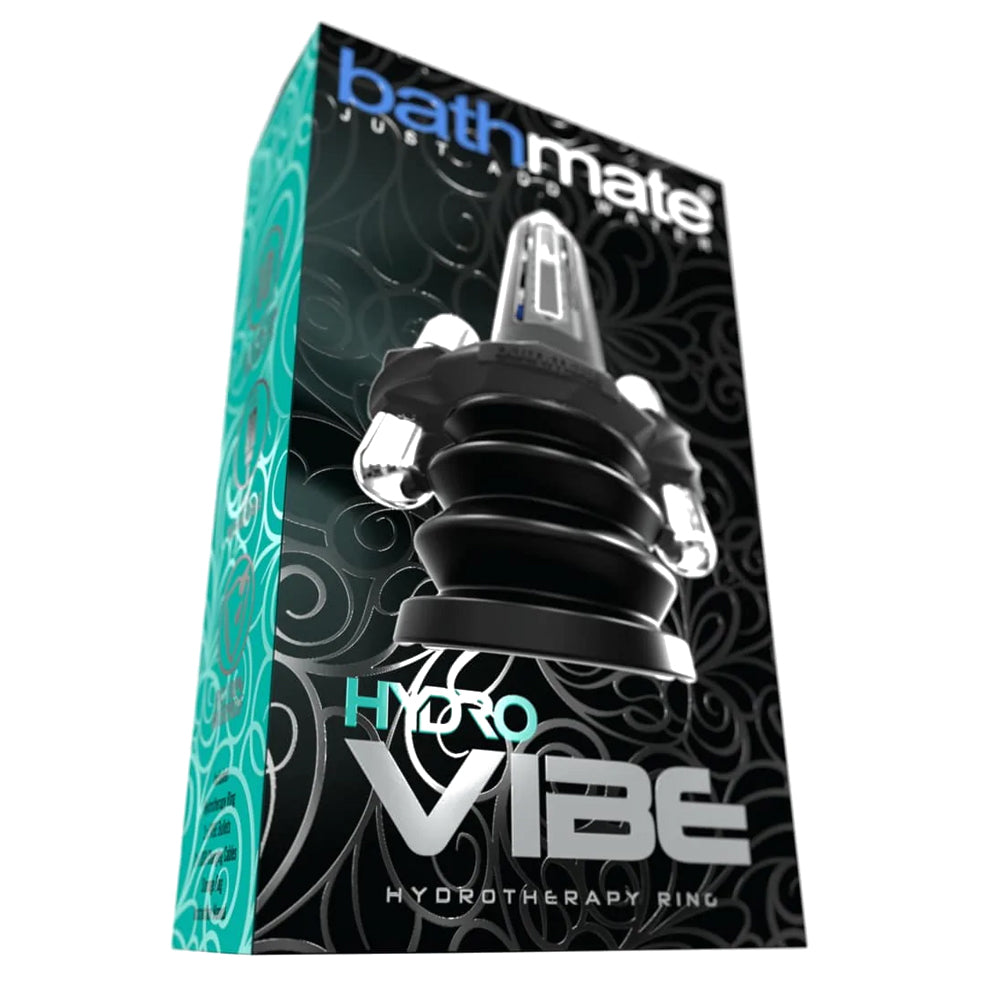 Bathmate HydroVibe Vibrating Hydrotherapy Ring - Waterproof Massage Device for Men's Relaxation & Intimate Wellness - Perfect for Shower, Bath & Spa Use