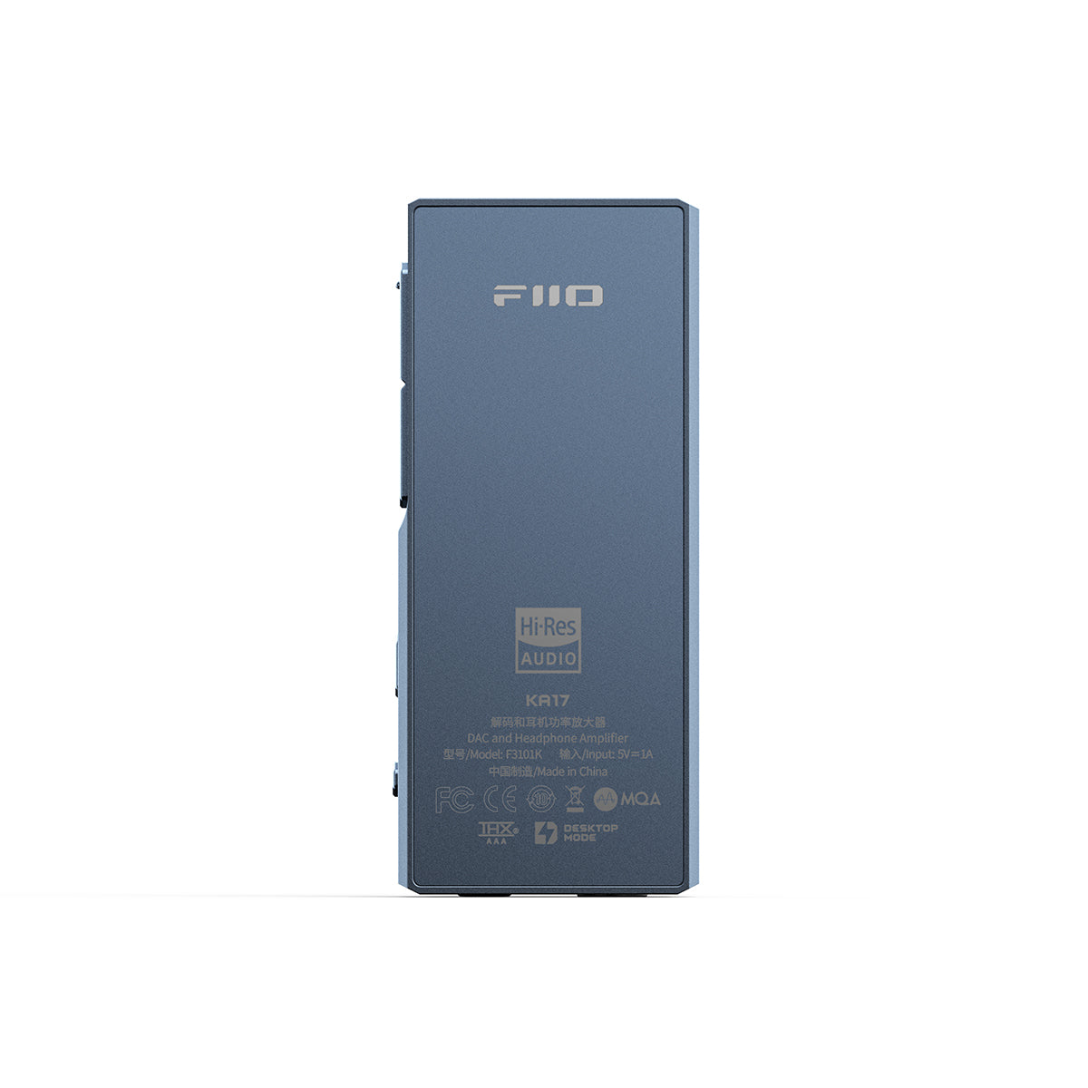 FiiO KA17 Portable DAC & Headphone Amplifier - High Resolution Audio for iPhone, Android, PC - Perfect for Travel, Gaming, and Music Lovers