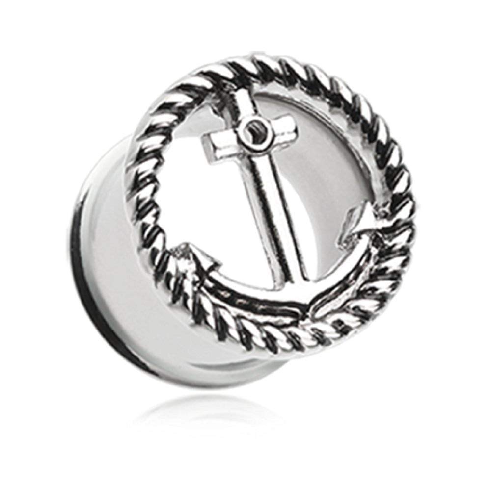 Classic Knotted Anchor Ear Gauge Plugs for Stretching