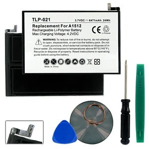Original Apple iPad Mini 2 Battery A1512 3.7V Replacement - Long Lasting Power for iPad Mini 2nd Gen - Perfect for Gaming, Reading & Travel Use