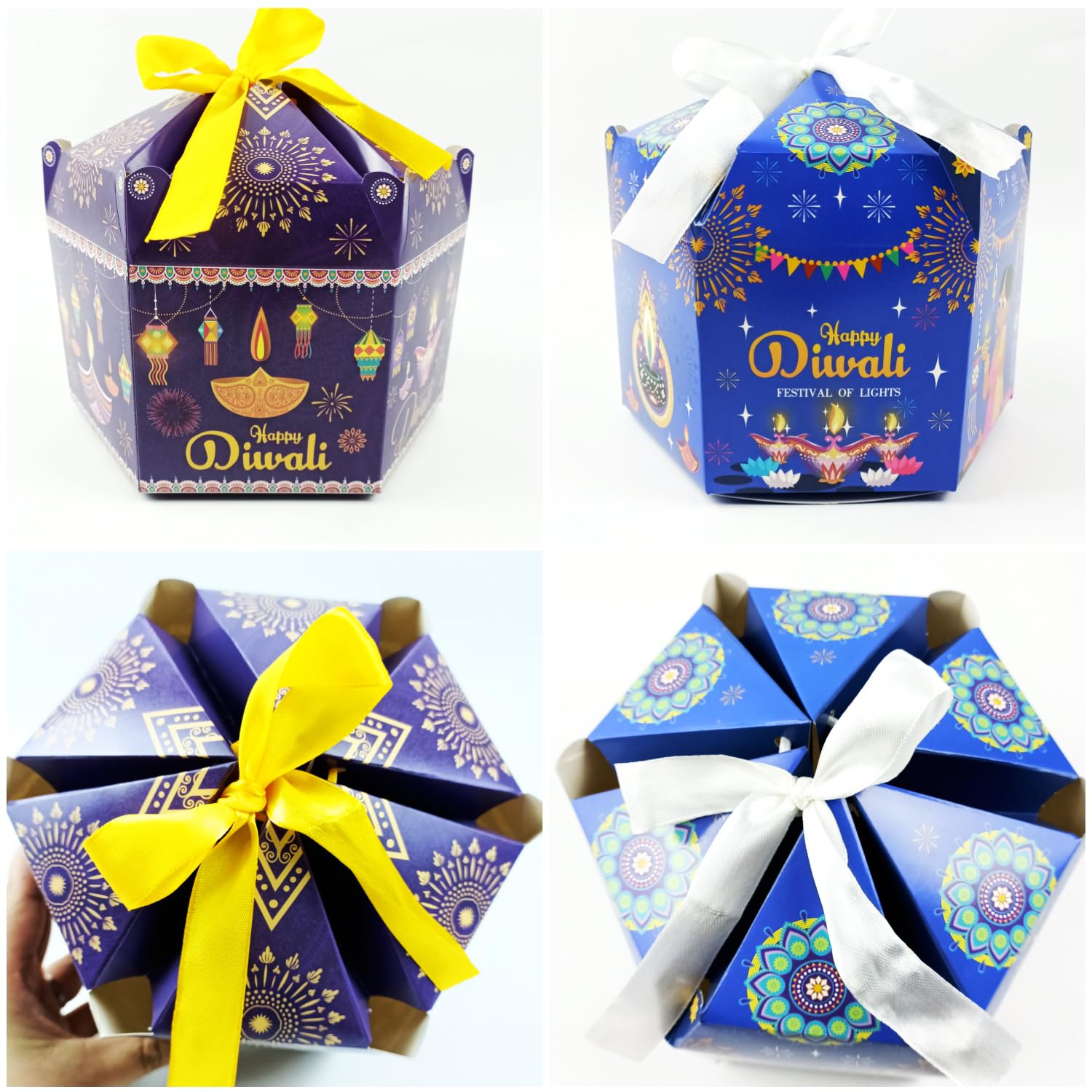 KYMY Diwali Treat Box - 12pcs Candy Gift for Festival of Lights | Party Favors & Home Decor