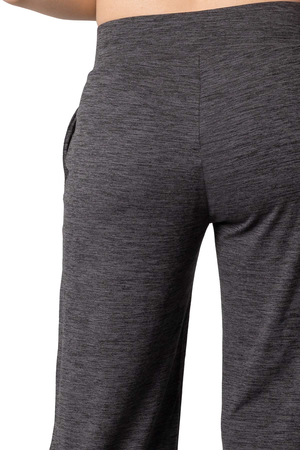 Pure & Simple Women's Knit Comfy Stretchy Pull-On Pajama Pants - Wide Leg Lounge Pants for Sleep, Yoga & Relaxation at Home