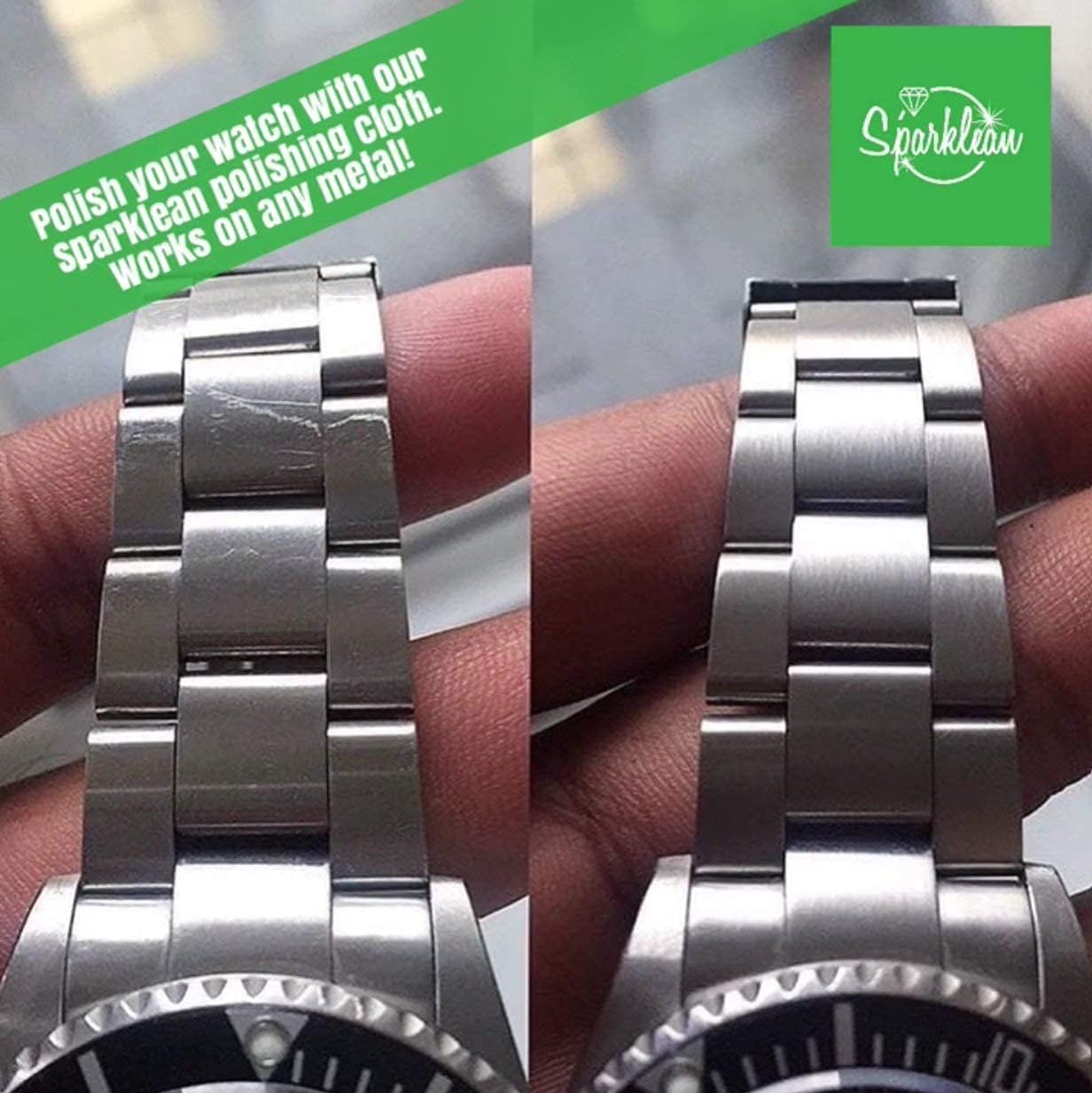Premium Jewelry Cleaner Solution for Silver, Gold & Diamonds | Natural Non-Toxic Formula Without Ammonia | Includes Polishing Cloth & Tarnish Remover | Ultrasonic Jewelry Cleaning for Rings, Necklaces & Watches | Perfect for Daily Maintenance & Special Occasions