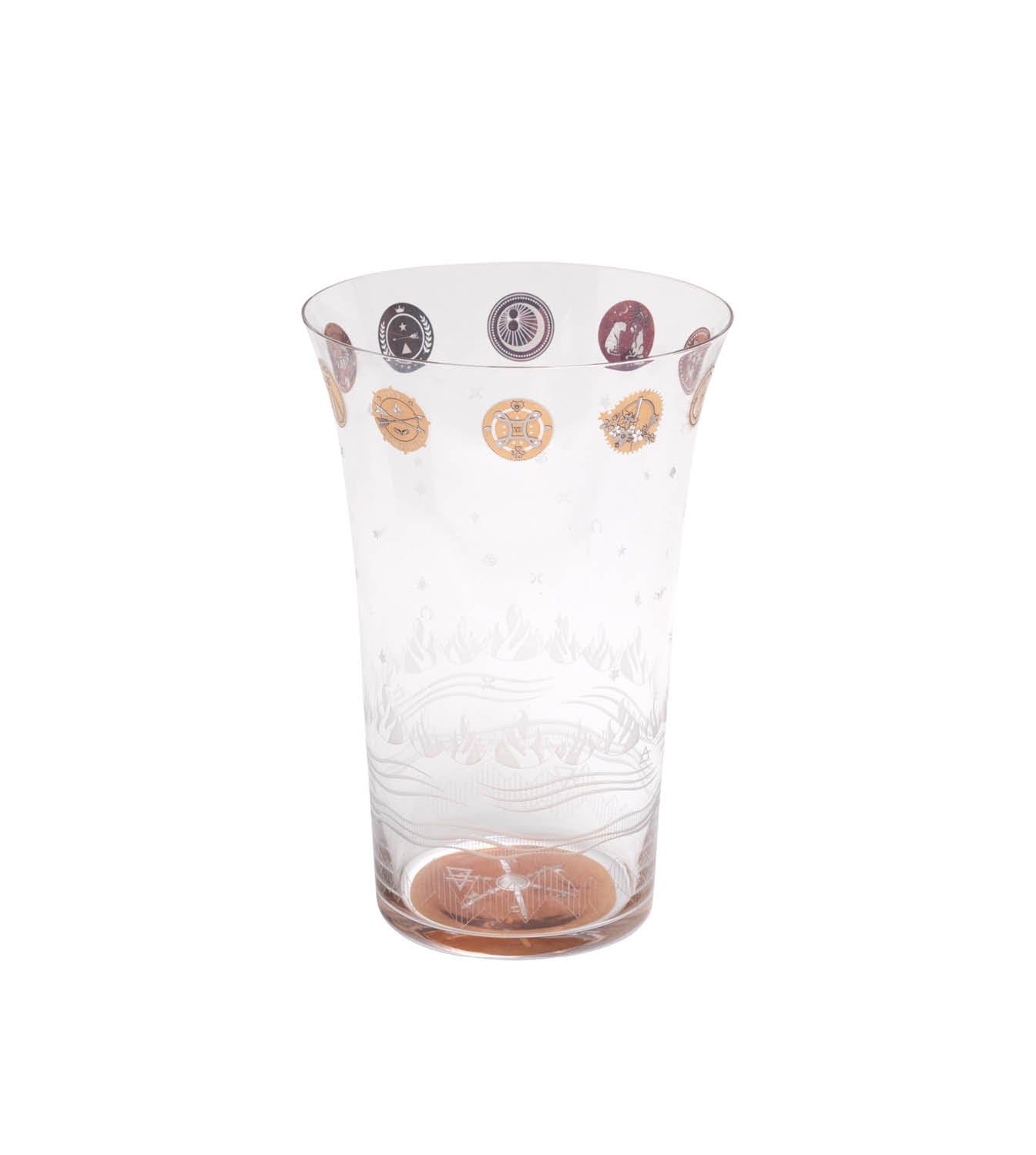FoundRae X Lobmeyr Inner Light Vase - Elegant Handcrafted Glass Vase for Home Decor, Wedding Centerpiece & Luxury Gift