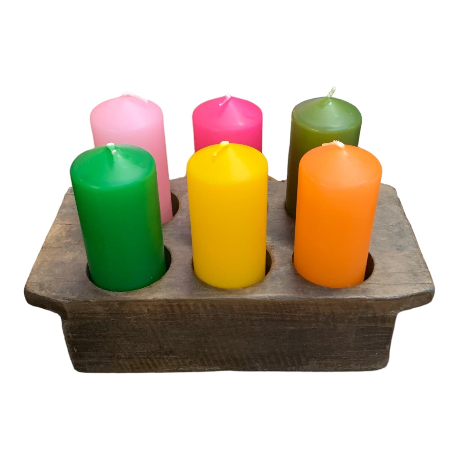 Soft Pink Column Candle - 150 Hours Burn Time, Soy Wax, Scented Home Decor for Weddings, Romantic Dinners & Spa Relaxation