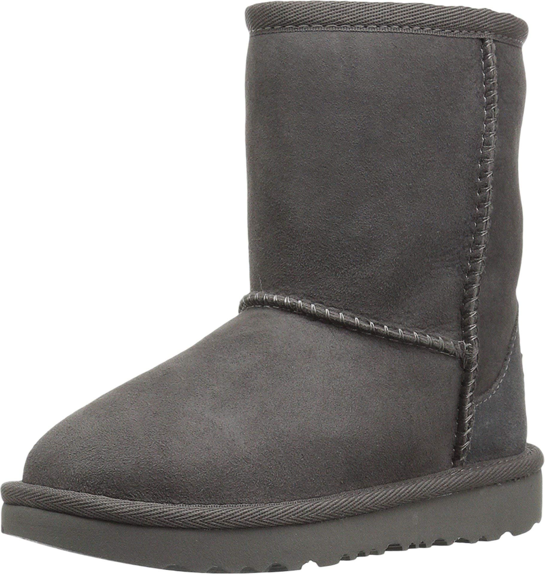 UGG Kids' Classic II Fashion Boots - Warm Winter Snow Boots for Girls & Boys | Waterproof & Cozy for School, Outdoor Play & Cold Weather