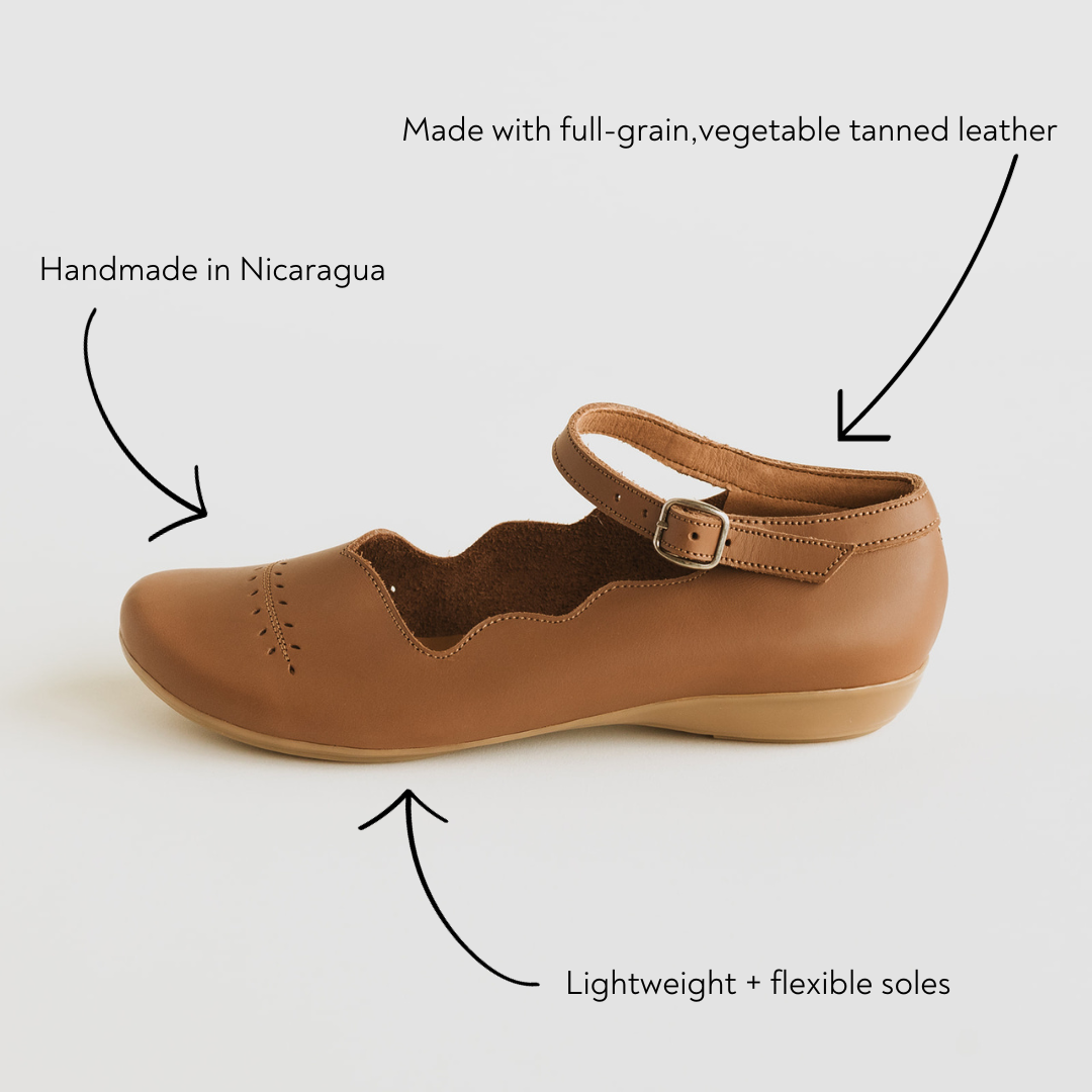 Women's Mary Jane Leather Shoes – Classic Comfort & Style for Work, Office & Casual Wear
