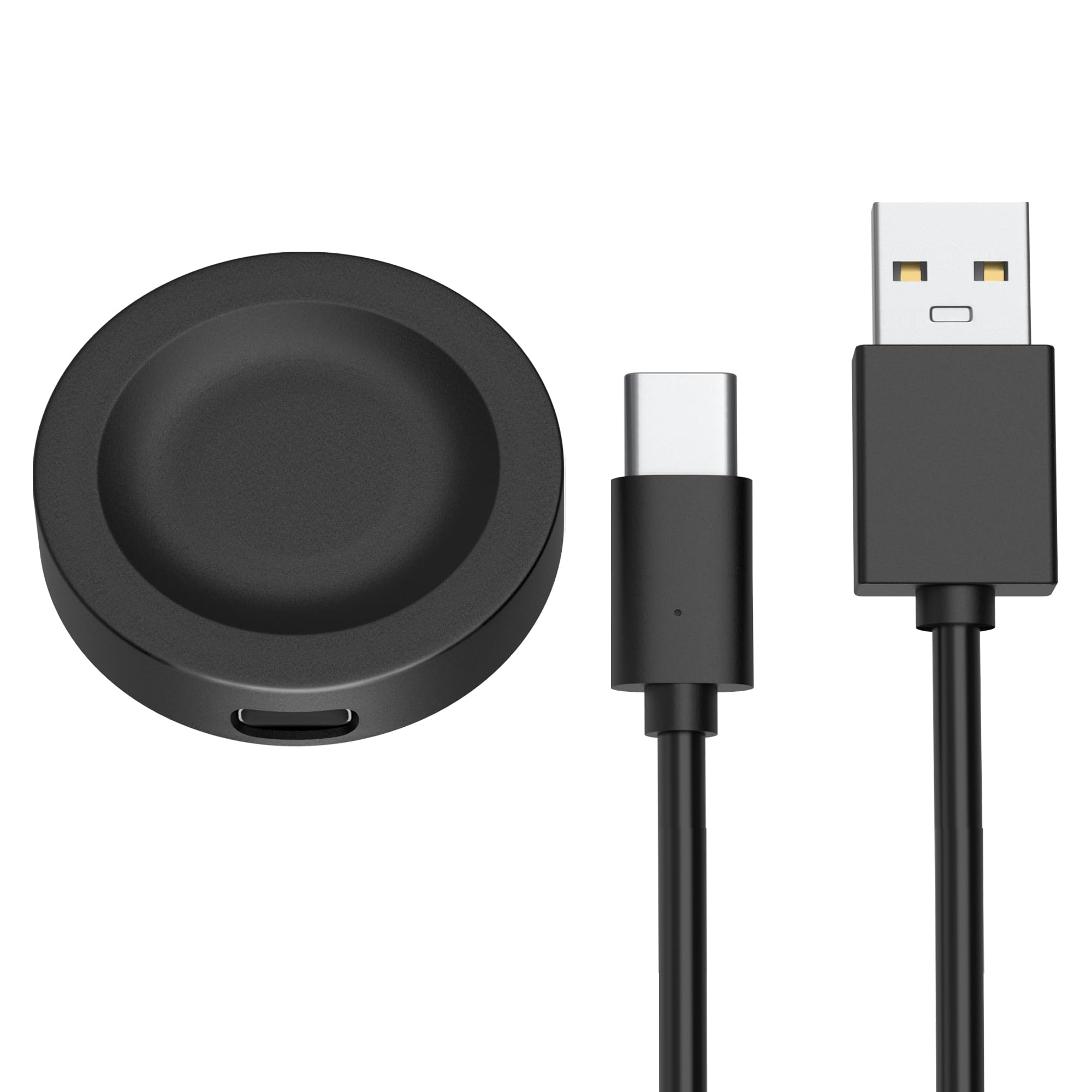 AWINNER Magnetic Charging Dock for Huawei Watch - Replacement USB Charger Cable & Adapter - Fast Charging Smartwatch Accessory (Black, 1 Pack) - Perfect for Home, Office & Travel Use